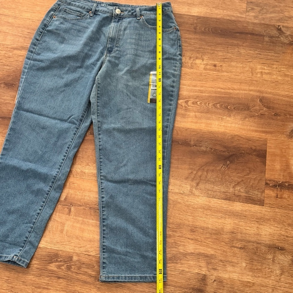 No Boundaries Juniors High Rise Mom Jeans Size 13 | 27" Inseam NWT LOT Of 2 - Picture 6 of 15
